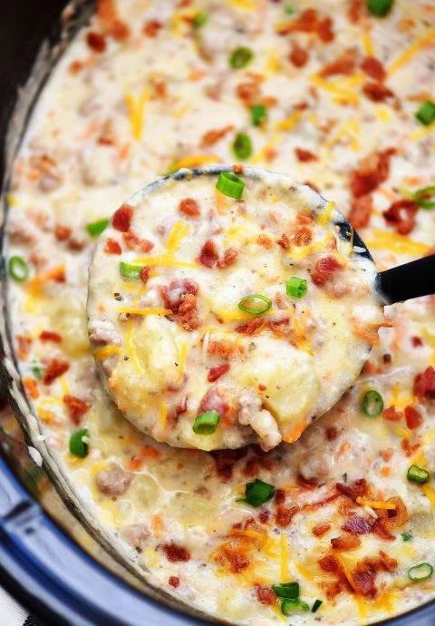 Bacon Cheeseburger Soup