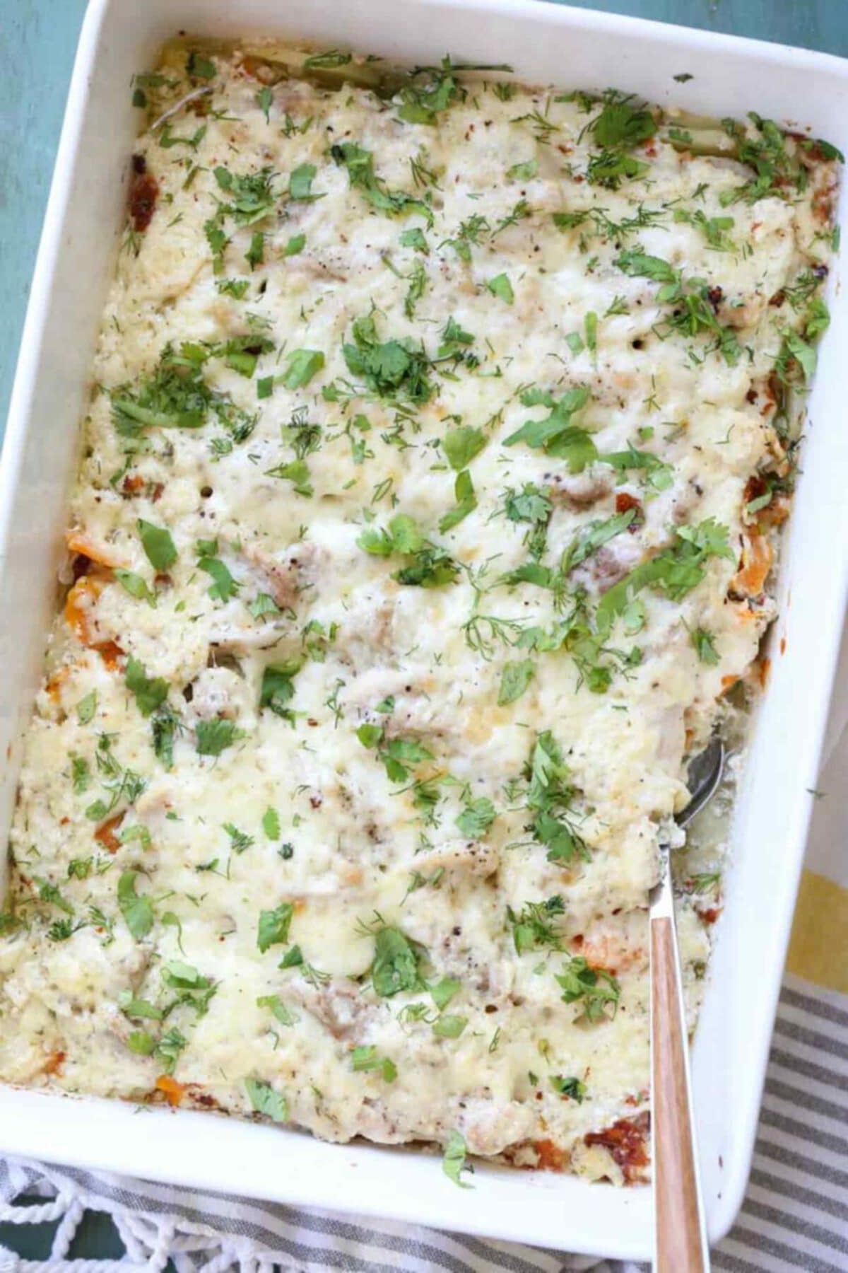 Bake Chicken and Potatoes Casserole
