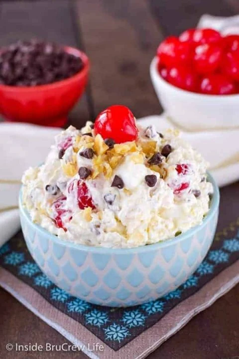 Banana Split Fluff Salad