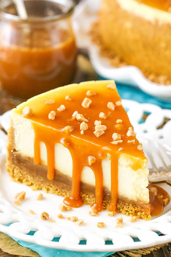 Best Salted Caramel Cheesecake