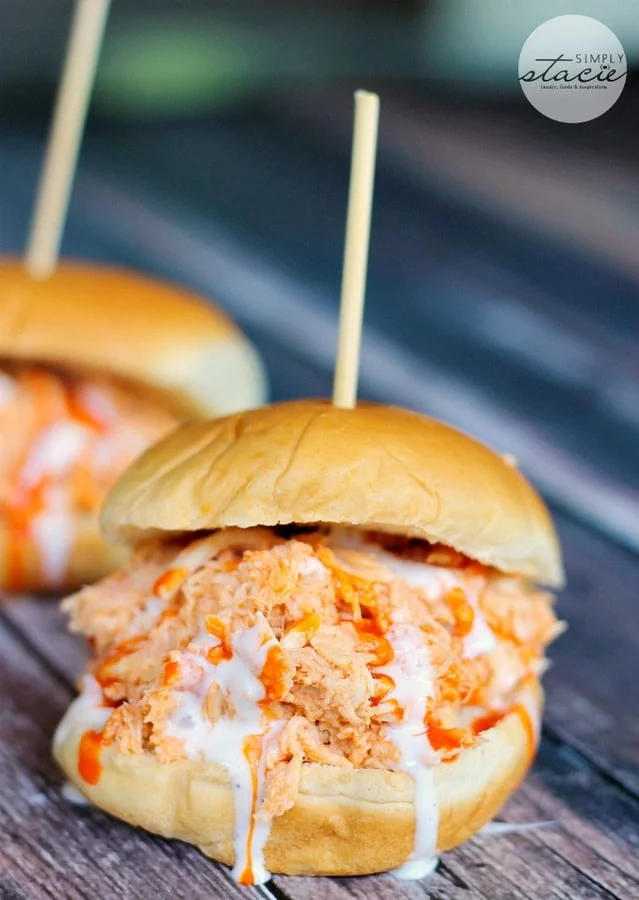 Buffalo Chicken Sliders