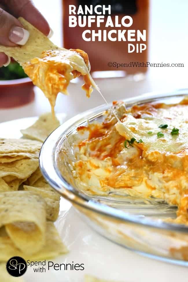 Buffalo wing flavored dip