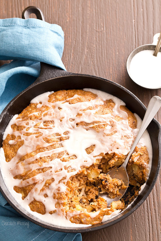 Carrot Cake Skillet Cake