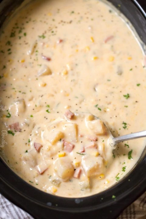 Cheesy Ham Chowder