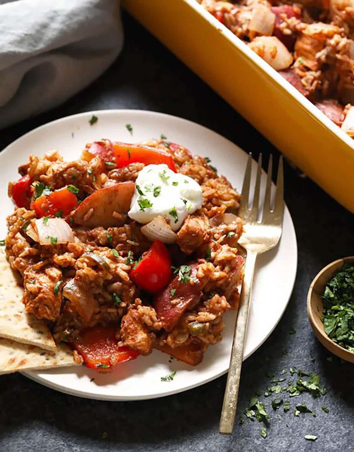 Chicken Tikka Masala Casserole