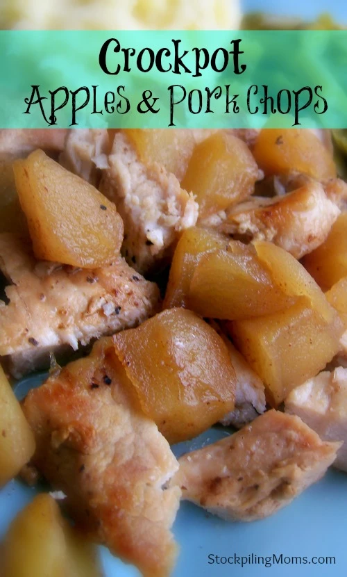 Crockpot Apples And Porkchops