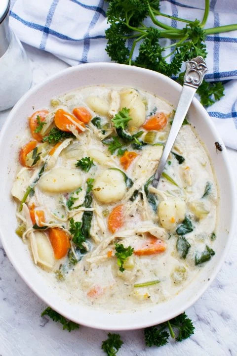 Easy Chicken Gnocchi Soup