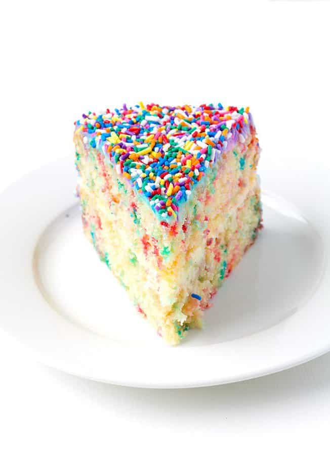 Funfetti cake heaven!