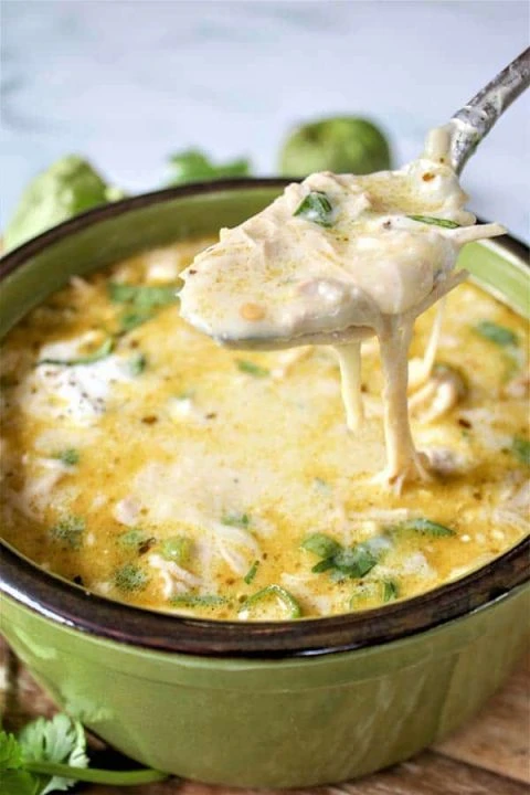 Green Enchiladas Chicken Soup