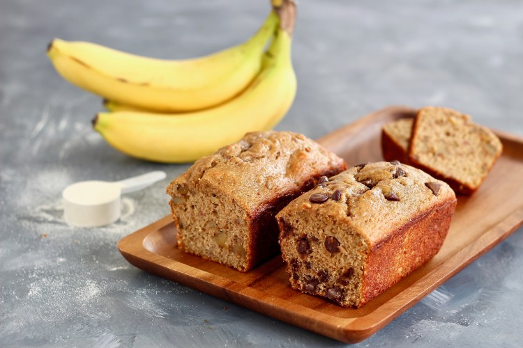 High-Protein Collagen Banana Date Bread