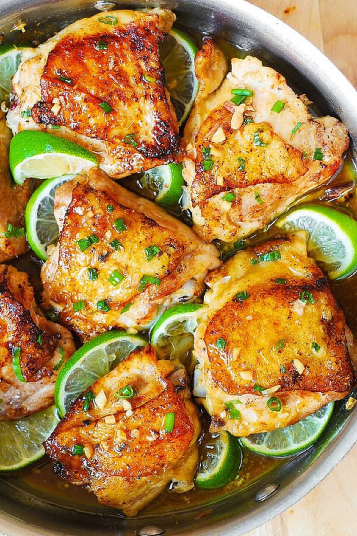 Honey Lime Chicken Thighs
