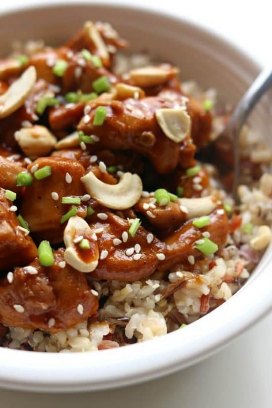 Instant Pot Cashew Chicken