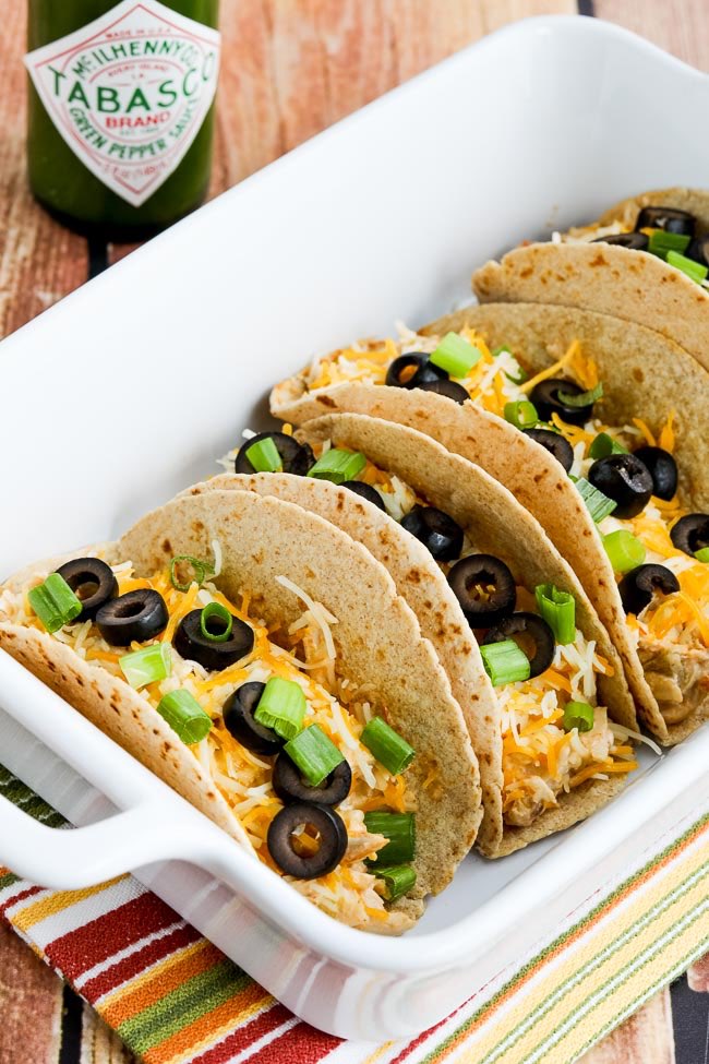 Instant Pot Cheesy Chicken Tacos