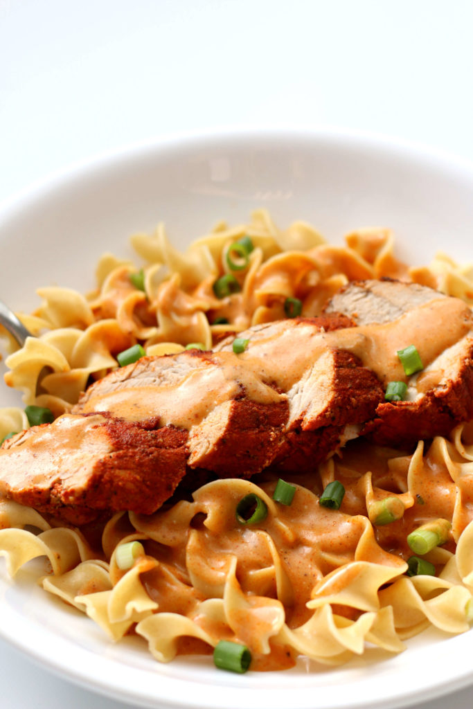 Instant Pot Creamy Paprika Pork Tenderloin