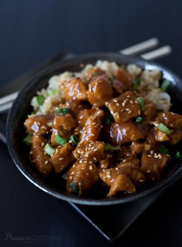 Instant Pot Honey Sesame Chicken Recipe