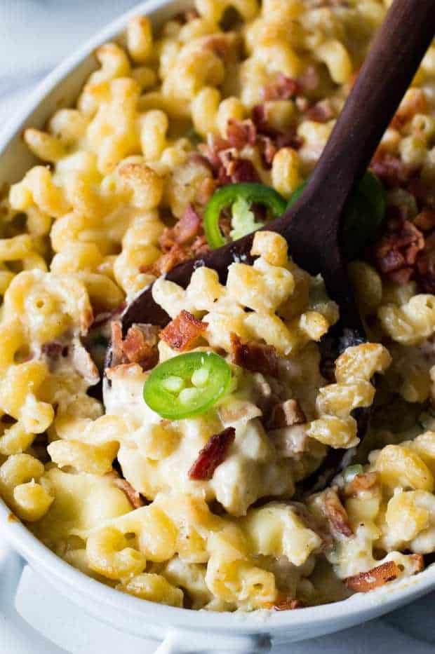 Jalapeno Popper Macaroni and Cheese!