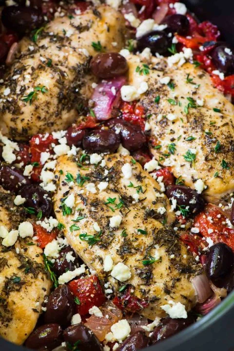 Jeweled Greek Chicken