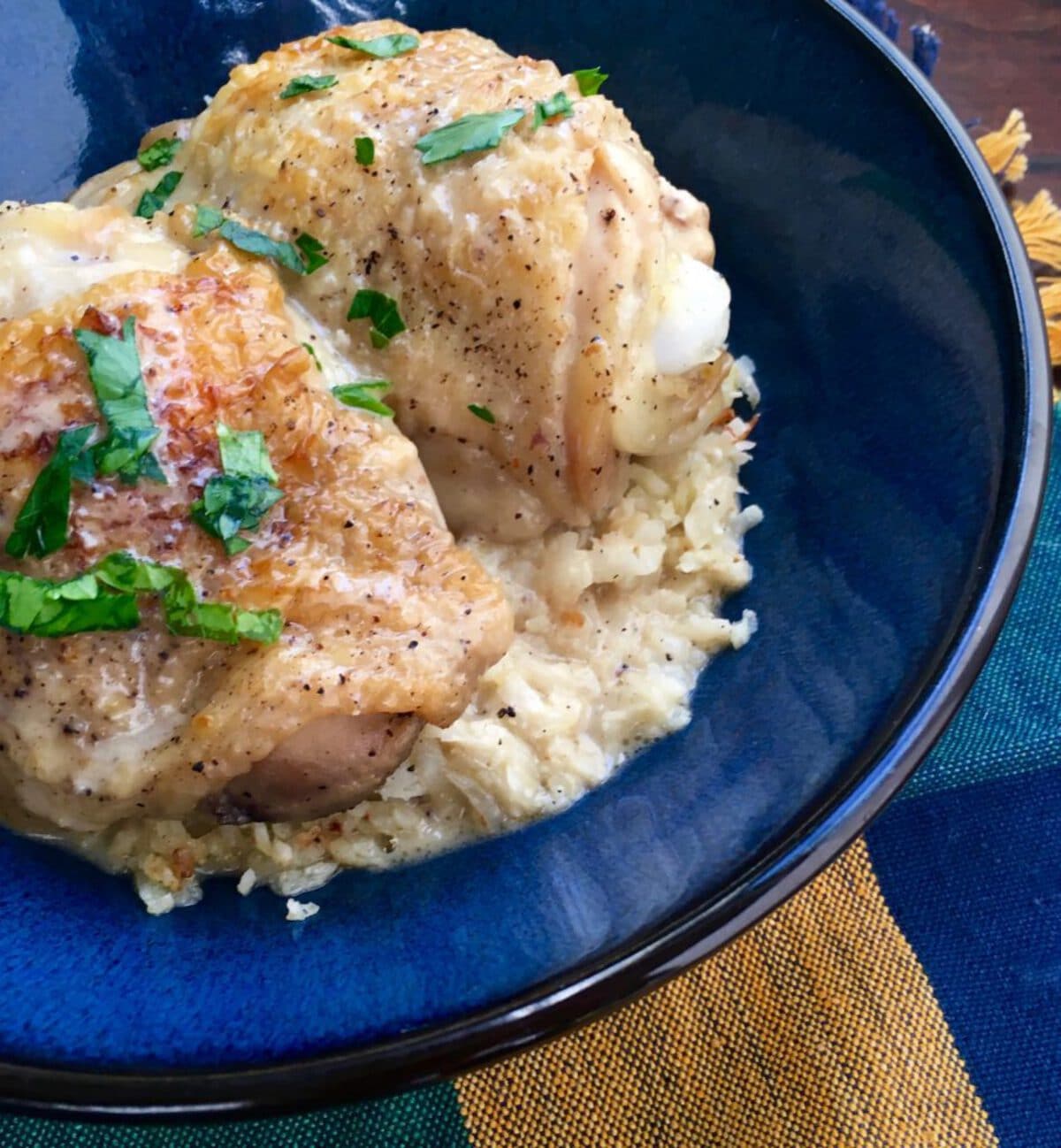 Keto Dill Pickle Chicken Thighs
