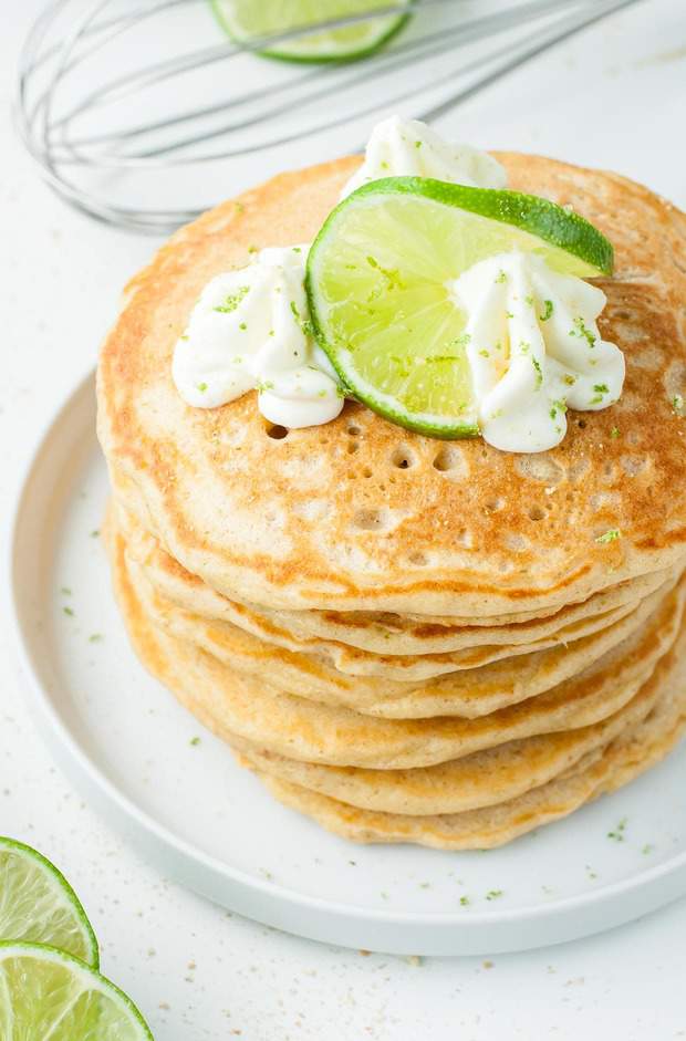 Key Lime Pie Pancakes