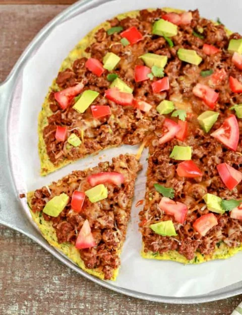 Low-Carb Mexican Pizza