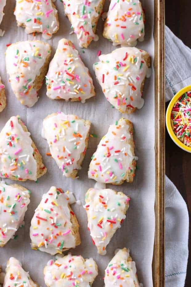 Mini Sprinkle Scones