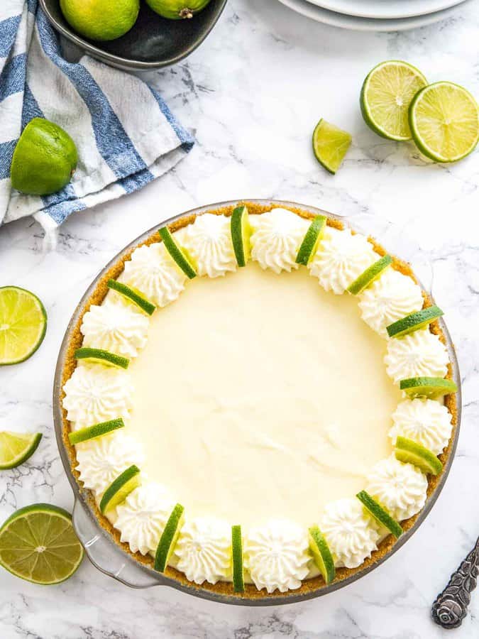 No Bake Key Lime Pie