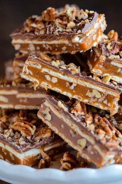 Pecan Caramel Bars