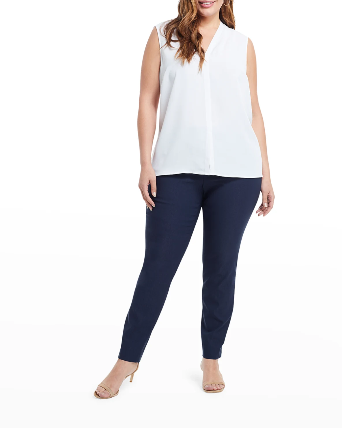 Plus Size Wonderstretch Straight-Leg Pants
