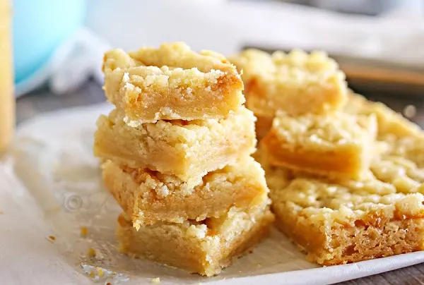 Salted Caramel Butter Bars