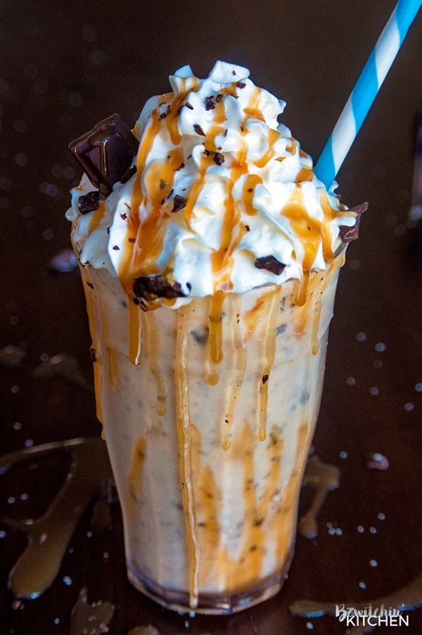 Salted Caramel Milkshake