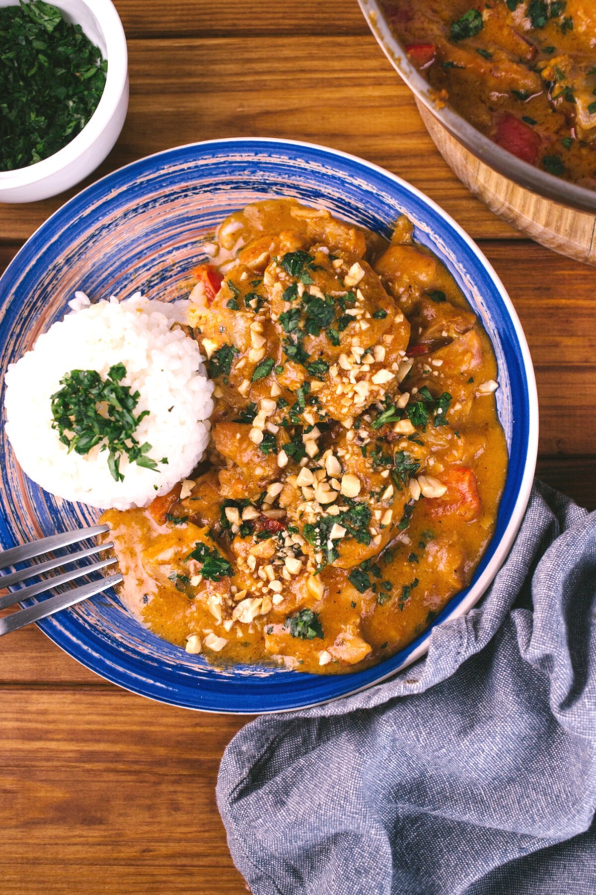 Savory Authentic Peanut Chicken Curry Recipe
