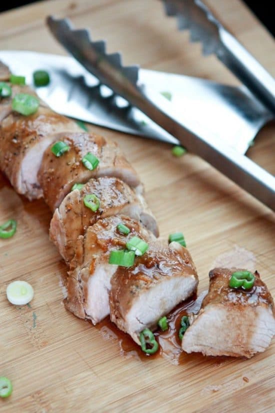 Slow Cooker Asian Citrus Pork Tenderloin