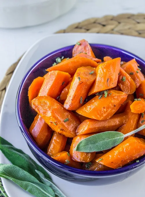 Slow Cooker Brown Butter Carrots