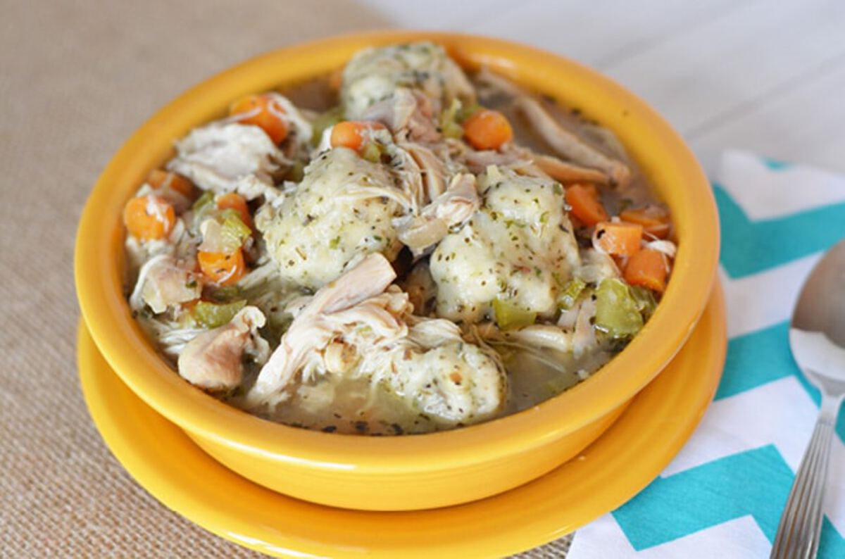 Slow Cooker Chicken and Dumplings
