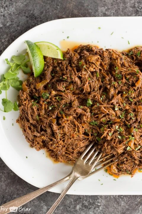 Slow Cooker Mexican Shredded Beef