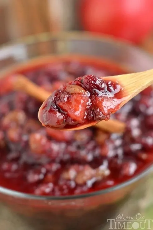 Slow Cooker Spiced Cranberry Chutney