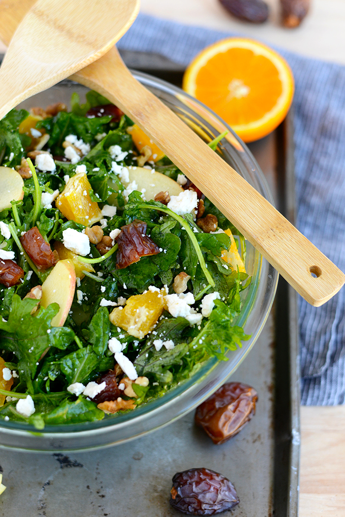 Spring Citrus Kale Salad