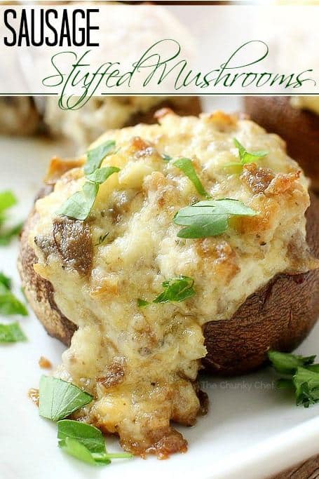 Stuffed mushrooms