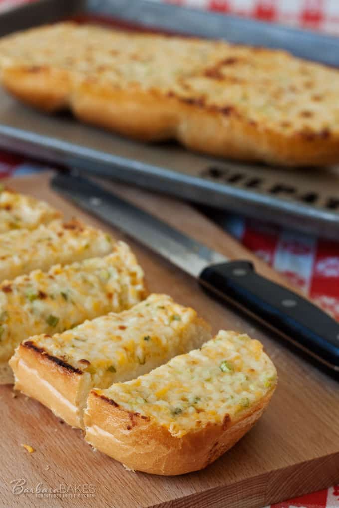 Three Cheese Garlic Bread