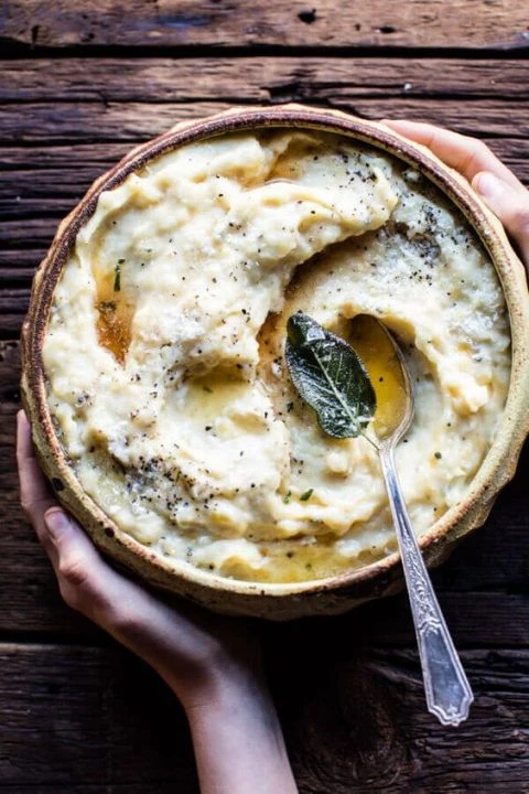 Three Cheese Mashed Potatoes