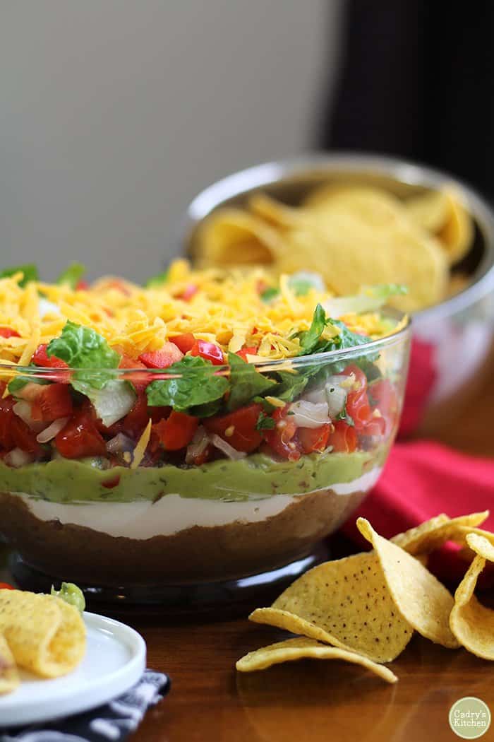 Vegan 7 Layer Dip