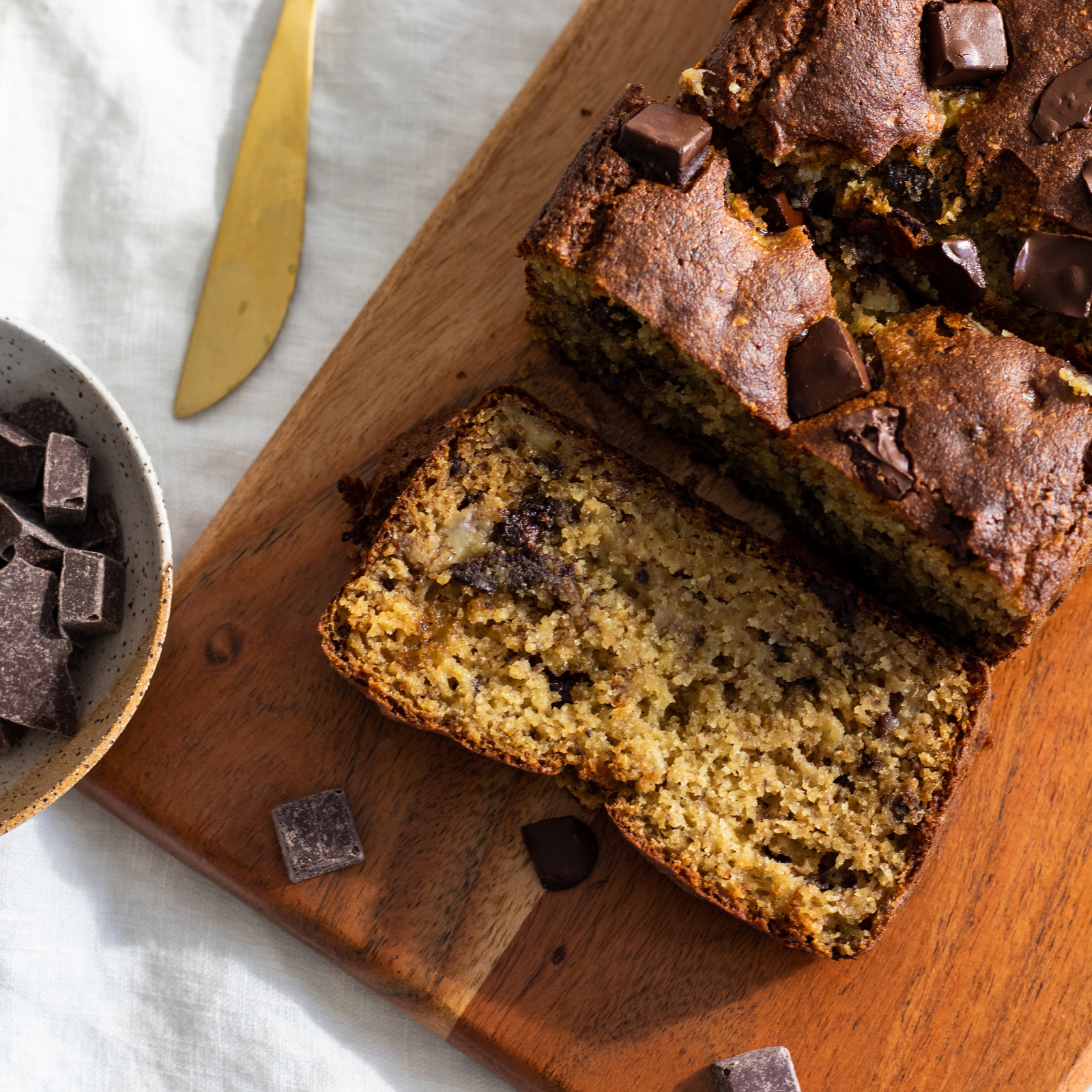 Vegan, Gluten-Free, Nut-Free Banana Bread