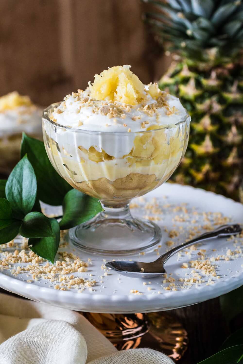 Brazilian Pineapple Dessert