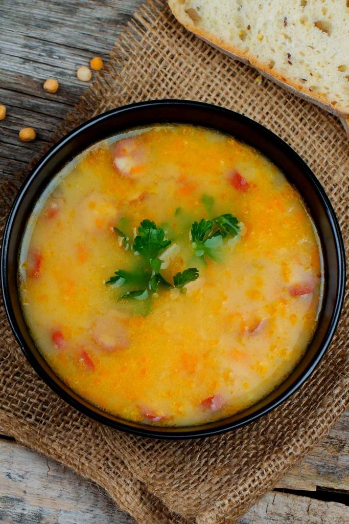 Cheesy Smoked Sausage Soup