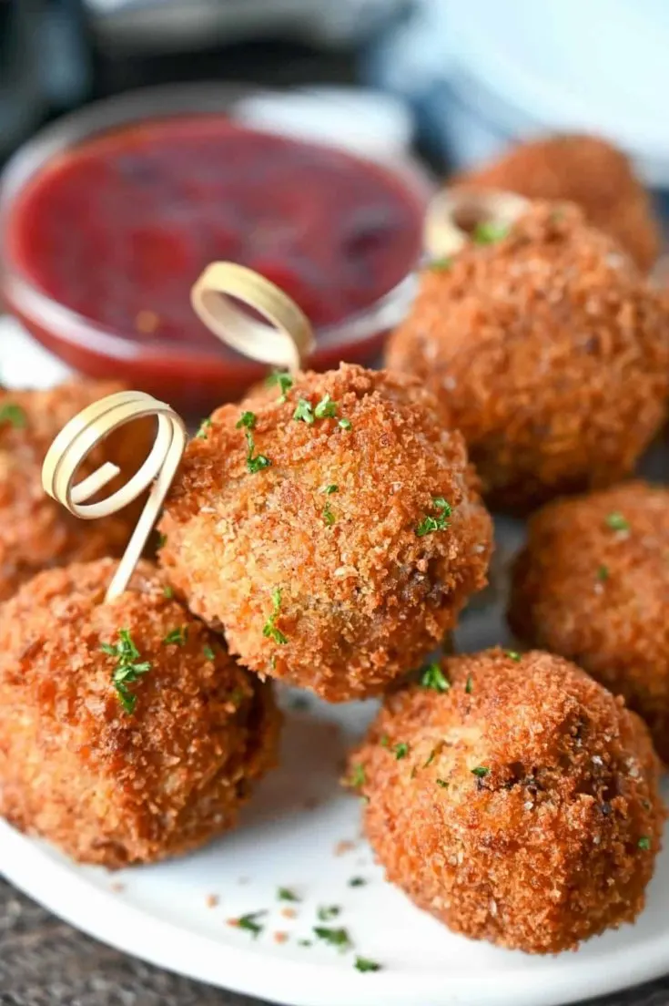 Deep Fried Stuffing Balls