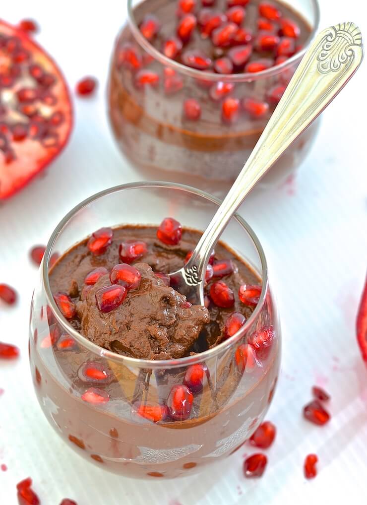 Healthy Vegan Chocolate Pudding