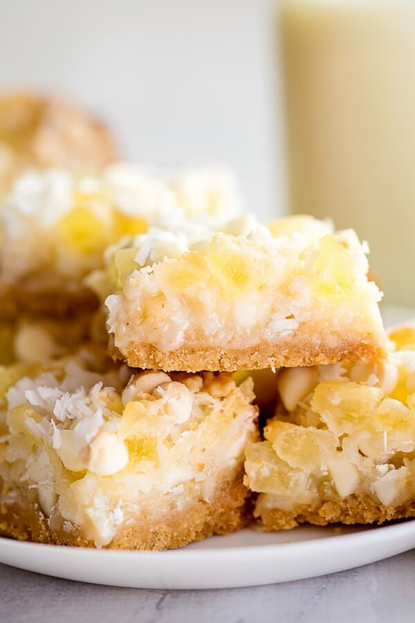 Tropical Magic Cookie Bars