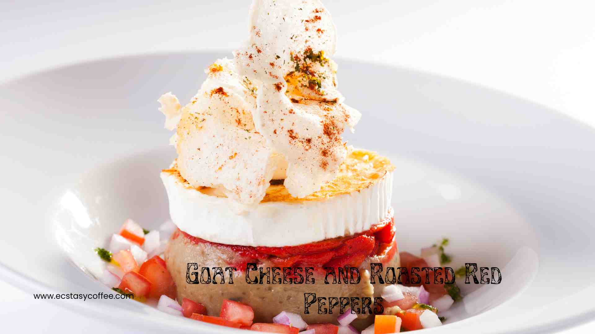 Goat Cheese and Roasted Red Peppers