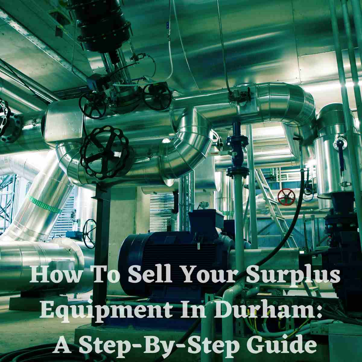 How To Sell Your Surplus Equipment In Durham