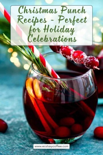 Christmas Punch Recipes - Perfect For Holiday Celebrations